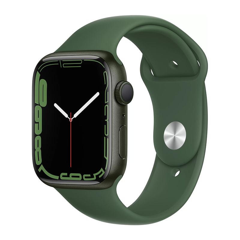 Apple Watch Series 7 45mm Green Aluminum Case with Sport Band